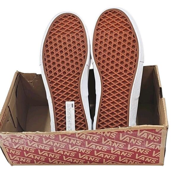 Vans~Men\'s 10~ Era Pro Kader Sylla Canvas Skull Logo Navy/Red White Sneakers NEW main image 9